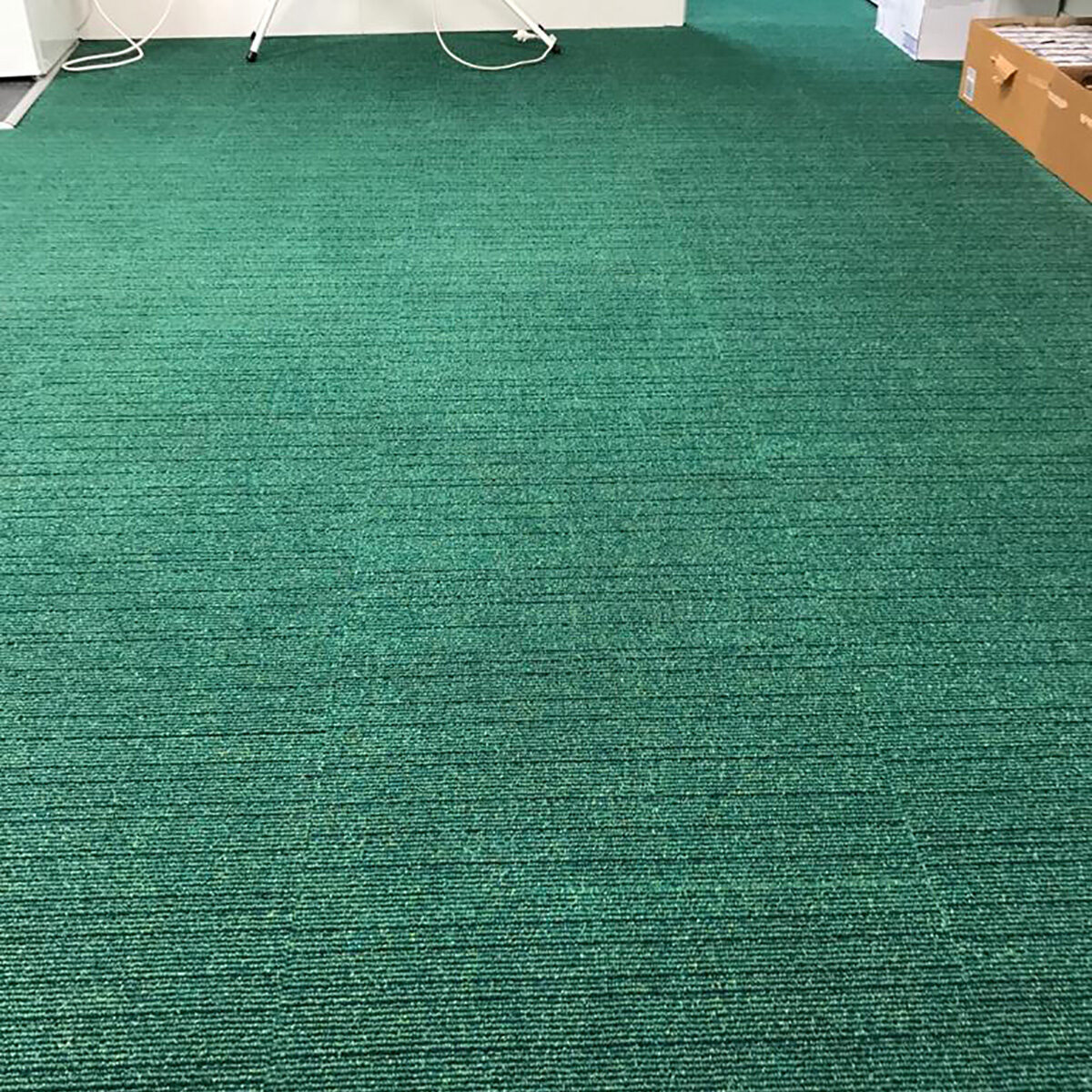 Nettoyage ponctuel d'une moquette d'un bureau par North Group